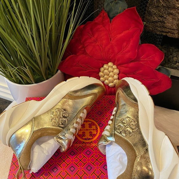 TORY BURCH GOOD LUCK TRAINER SNEAKER - Picture 9 of 11